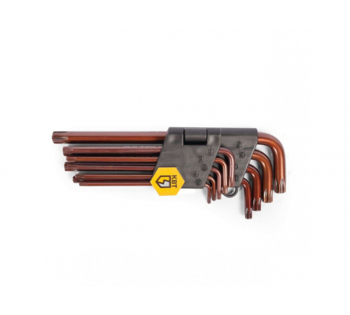 Набор ключей TORX КТ-9s (Т10-Т50) (КВТ) 82178