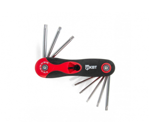 Набор торцевых ключей TORX НТК-Т-08 (КВТ) 80958